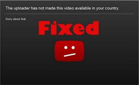 Fix: This Video is Not Available in Your Country [YouTube]