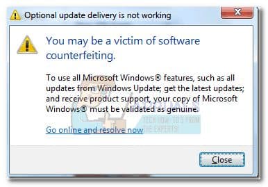 How to Fix You May Be a Victim of Software Counterfeiting Error?