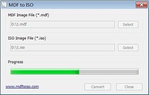 convert mdf files to iso files img2