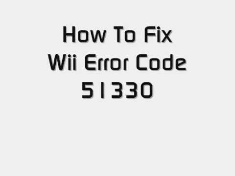fix nintendo wii error codes 51330 50299 51030 51331 51332 52030 52130 img2