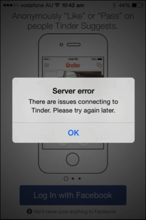 fix tinder login failed img3