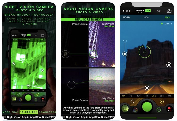 Night Vision Photo Video